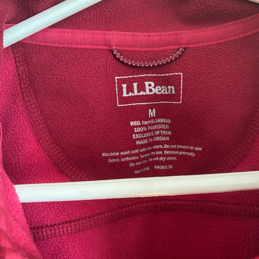 L.L Bean Fleece Vest - Picture 2 of 2